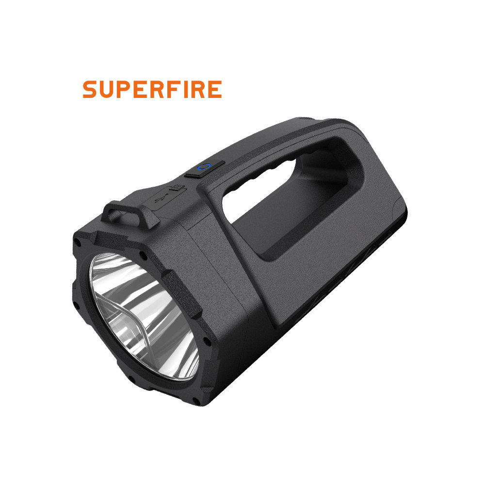 Žibintuvėlis su rankena M17, 5W 230lm, 2400mAh, iki 350m