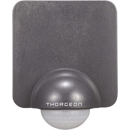 Judesio jutiklis PIR, 230Vac, 1200W, 8m, sieninis, IP54, juodas