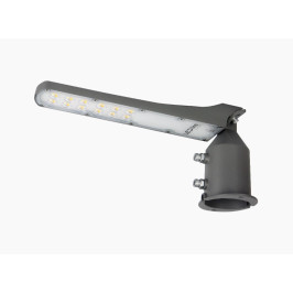 Gatvės šviestuvas LED 230V 30W 3 000lm, 140° x 70° 4000K, pilkas, FLAMINGO, IP65, IK08