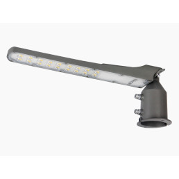 Gatvės šviestuvas LED 230V 50W 5 000lm, 140° x 70° 4000K, pilkas, FLAMINGO, IP65, IK08