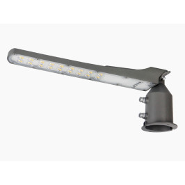 Gatvės šviestuvas LED 230V 50W 5 000lm, 140° x 70° 4000K, pilkas, FLAMINGO, IP65, IK08