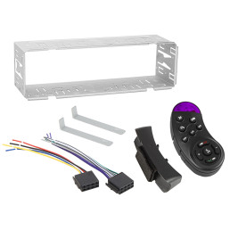 Automobilinis grotuvas su laikikliu ir bluetooth Mobile Pro BLOW