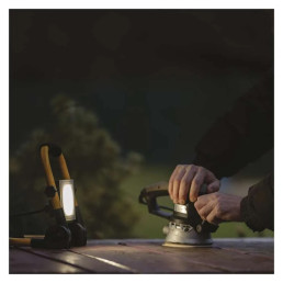 Nešiojamas darbinis šviestuvas su rankena, 230Vac, 21W, 1900lm, IP44, 4000K neutraliai balta