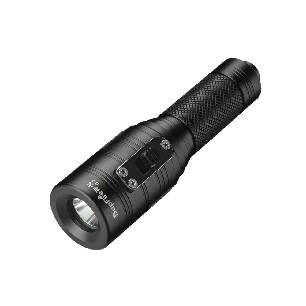 Nardymo žibintuvėlis, 10W CREE XML2, 770lm, IPX8, su 18650 įkraunama baterija ir krovikliu