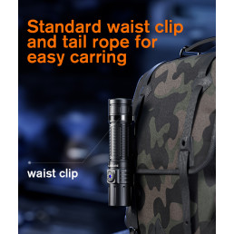 Rankinis žibintuvėlis, 20W, 1700lm, IP44, įkraunamas USB C, su 21700 4000mAh baterija