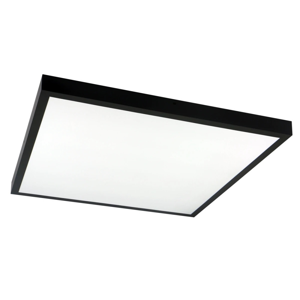 LED panelė 40W 4000K 4000lm, 60x60, paviršinė - įleidžiama 2in1 juoda
