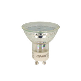 LED lemputė GU10 230V 1W 3000K šiltai balta 80lm