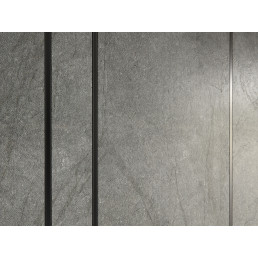 Dangtelis PMMA juodas profiliams LUMINES A B C D Y MONO, V2, 3m