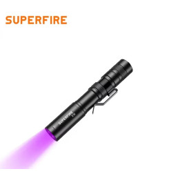 Žibintuvėlis X18-U, ultravioletinės šviesos UV 395nm, 2W, IP44, 1x AAA