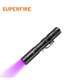 Žibintuvėlis X18-U, ultravioletinės šviesos UV 395nm, 2W, IP44, 1x AAA