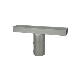 Surenkamo apšvietimo stulpo antgalis skirtas lauko prožektoriams, pilkas