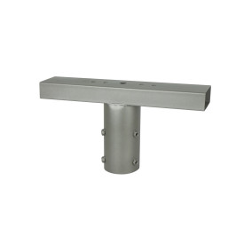 Surenkamo apšvietimo stulpo antgalis skirtas lauko prožektoriams, pilkas