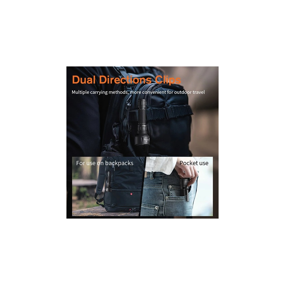 Žibintuvėlis LED C16, 2700lm, 40W, Įkraunamas USB-C, 4000mAh