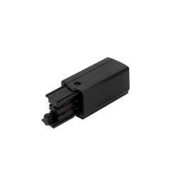 Maitinamoji jungtis 3 fazių bėgeliui LUMICANTO kairė pusė juoda 