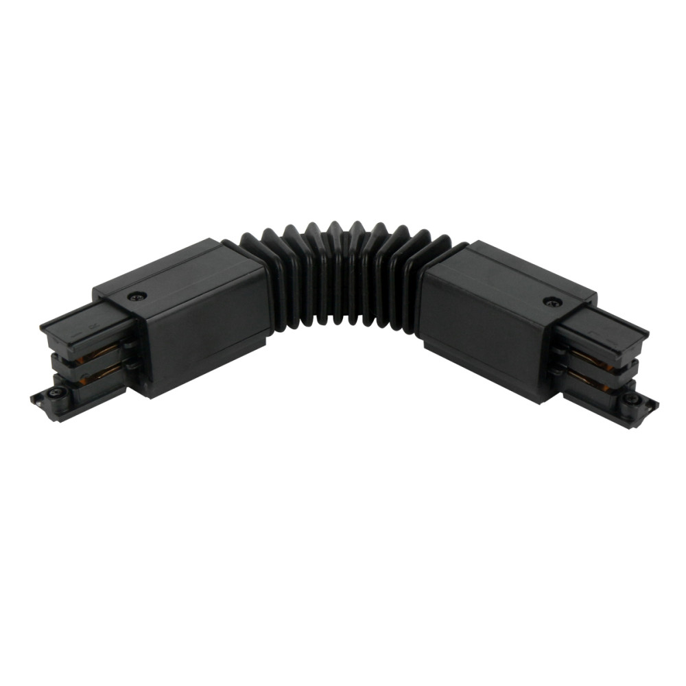 Lanksti jungtis 3 fazių bėgeliui LUMICANTO juoda