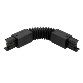 Lanksti jungtis 3 fazių bėgeliui LUMICANTO juoda