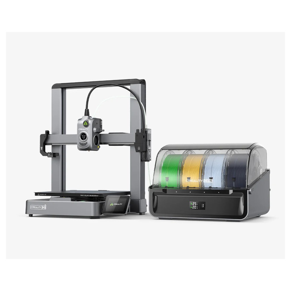 3D spausdintuvas Creality HI COMBO 260x260x300mm su CFS moduliu CREALITY