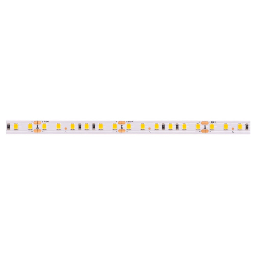 LED juosta 24V 9.6W/ m hermetiška IP65 šiltai balta 3000K 921lm/ m