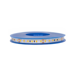 LED juosta 24V 9.6W/ m hermetiška IP65 šaltai balta 6000K 962lm/ m