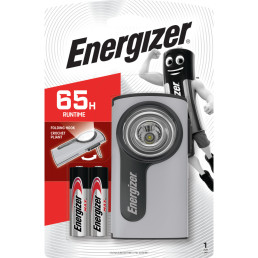 Energizer metalinis plokščias žibintuvėlis 2xAA