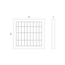 Lauko šviestuvas su saulės baterija ir judesio jutikliu LUNIR, 1400lm, 4000mAh, 4000K, 100°