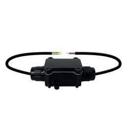 Skaitmeninių LED juostų valdiklis, 5-24Vdc, 15A, 800pix, hermetinis IP65, WLED ESP32 Wi-Fi