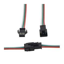 Jungtis skaitmeninėms LED juostoms, 3PIN, kištukas + lizdas, 2x 15cm