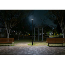 Lauko šviestuvas su saulės baterija SUNLO, 20W 3000K/ 4000K 2200lm 6000mAh