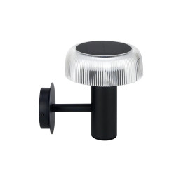 Lauko šviestuvas su saulės panele SUNTIS, sieninis, 170lm, 3000K, 2Ah, IP54, USB-C