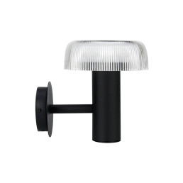 Lauko šviestuvas su saulės panele SUNTIS, sieninis, 170lm, 3000K, 2Ah, IP54, USB-C