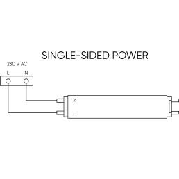 LED lempa T8 G13 230V 22W 150cm 2380lm, 100lm/ W, 4000K, NANO