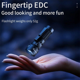 Žibintuvėlis A29, EDC 15W 1450lm, įkraunamas USB-C, su magnetu 52g