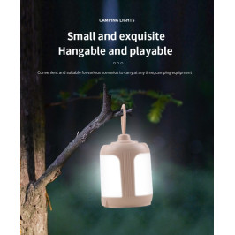 Žibintuvėlis LT03, stovyklavimo, įkraunamas USB-C, 55lm