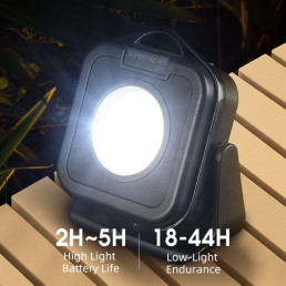 Žibintuvėlis, stovyklavimo, įkraunamas USB-C, 500lm, CCT 2700K - 7000K