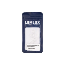 LED juostos kampinė jungtis / 10mm 5vnt