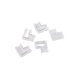 LED juostos kampinė jungtis / 10mm 5vnt