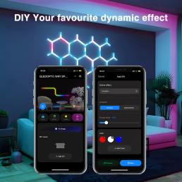 Skaitmeninių LED juostų valdiklis, 5-24Vdc, 15A, 1000pix, Wi-Fi + RF, TUYA / Smart Life