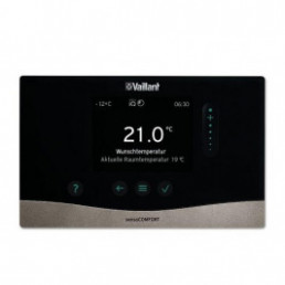 Temperatūros valdiklis multiMATIC VRC 720/2 (juodas)