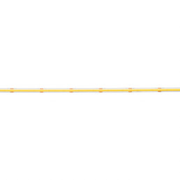 LED juosta, 24Vdc, 11W/ m, COB 480LED/ m, 1100lm, šiltai balta 3000K, 30m ritė, IP20, 180°