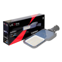 Gatvės šviestuvas LED 230V 100W 14 000lm, 150x110° CCT(3K/ 4K/ 5.7K), CAMINO, IP66, IK08