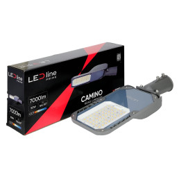 Gatvės šviestuvas LED 230V 50W 7 000lm, 150x110° CCT(3K/ 4K/ 5.7K), CAMINO, IP66, IK08