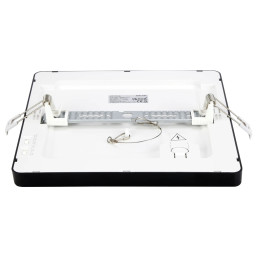 LED panelė universali EASY FLEX 12-15-18W CCT 1440lm, kvadratinė, juoda