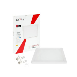 LED panelė universali EASY FLEX 18-21-24W CCT 2110lm, kvadratinė, balta