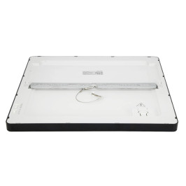 LED panelė universali EASY FLEX 18-21-24W CCT 2000lm, kvadratinė, juoda