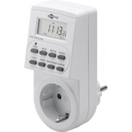 Programuojamas savaitinis laikmatis su LCD, 230Vac 16A TM/ NU2