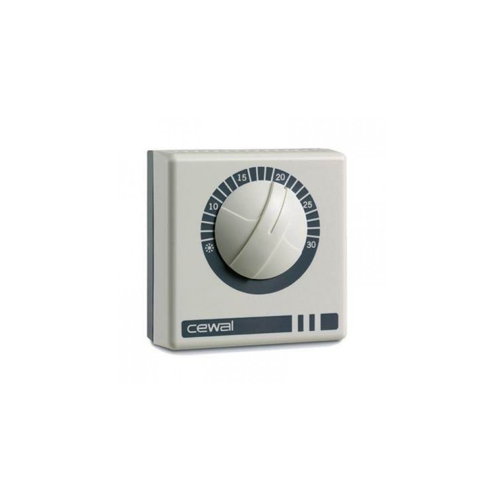 Termostatas RQ10 patalpoms 5-30C 16A 250V NO/ NC