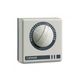 Termostatas RQ10 patalpoms 5-30C 16A 250V NO/ NC