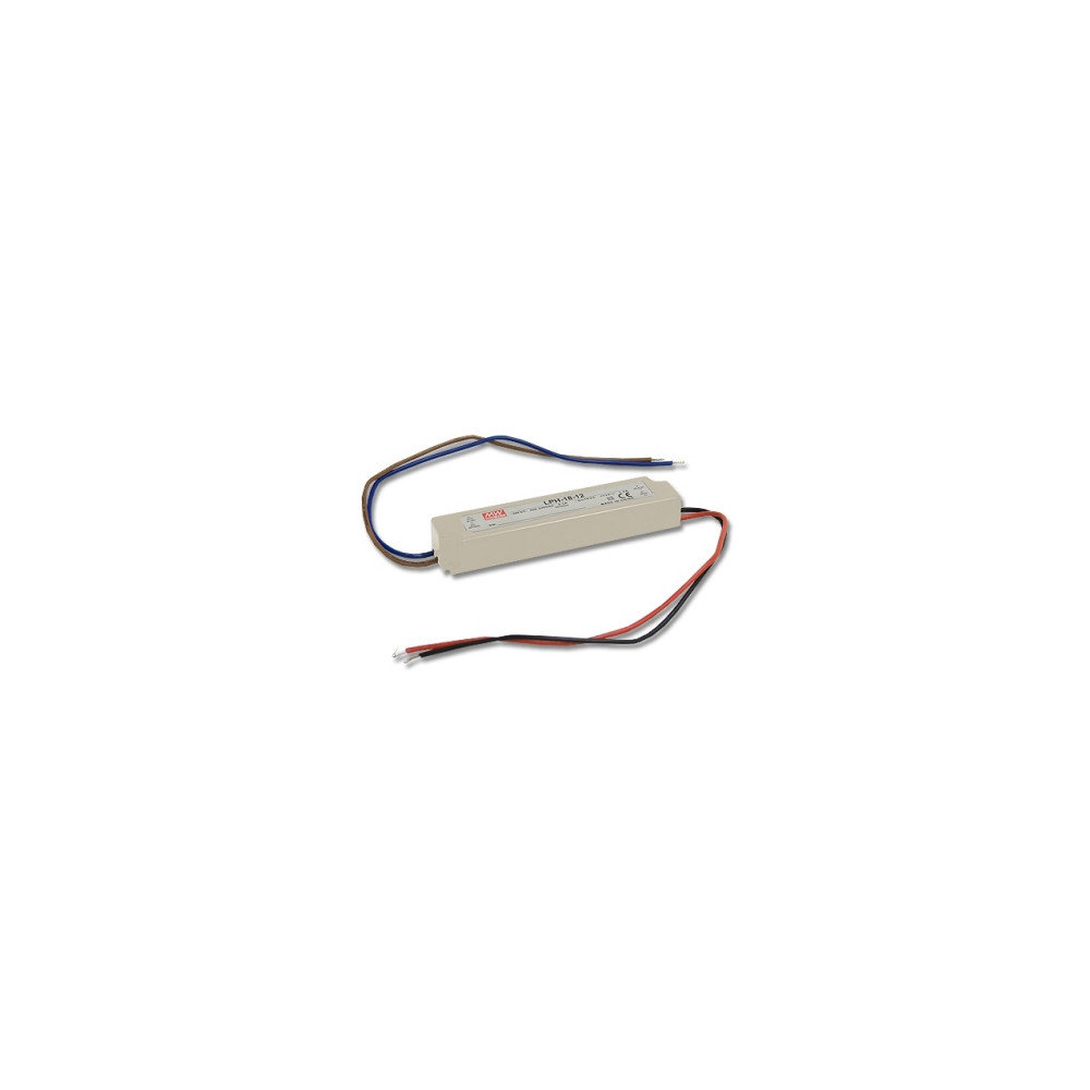 Impulsinis maitinimo šaltinis LED 12V 1.5A, IP67, MEAN WELL
