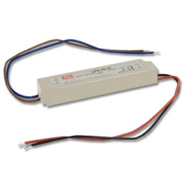 Impulsinis maitinimo šaltinis LED 12V 1.5A, IP67, MEAN WELL