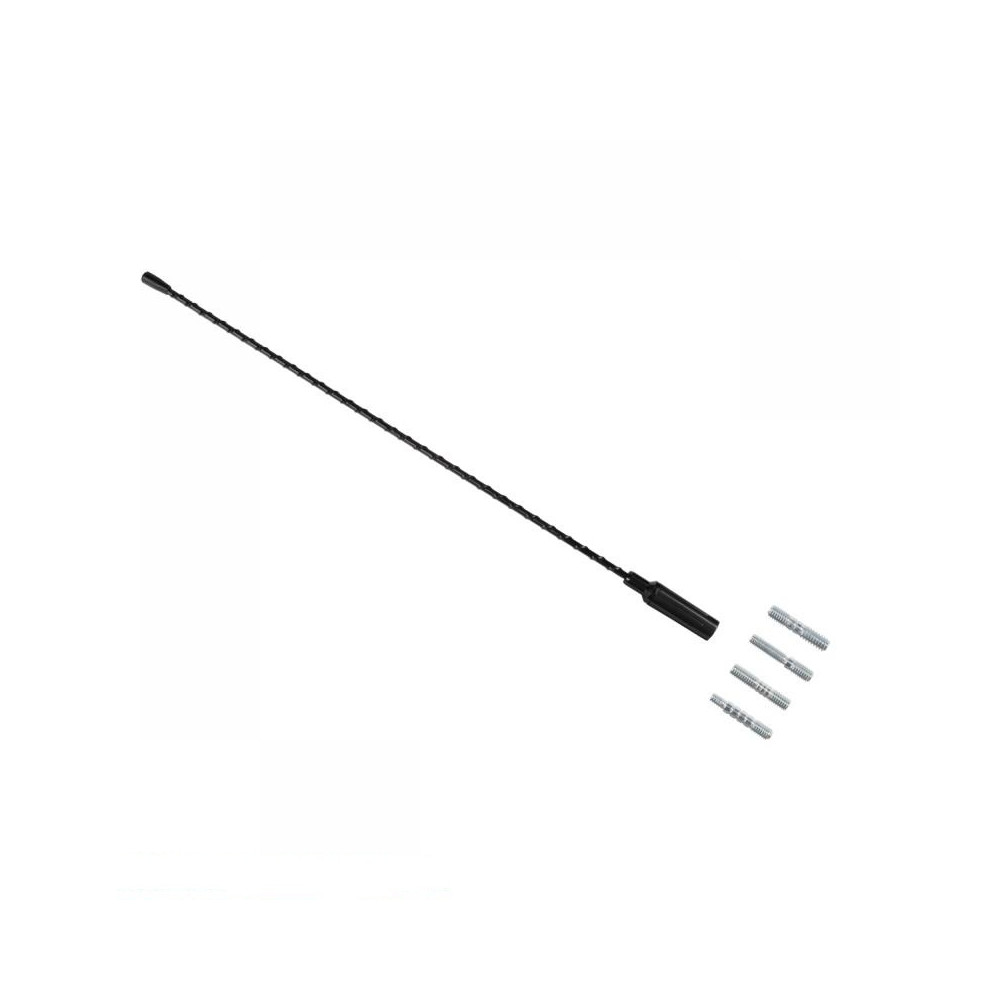 Automobilinės antenos strypas 42cm M3 su 4-riais perėjimais